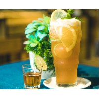 Tra chanh - Ledový citronový čaj 500ml